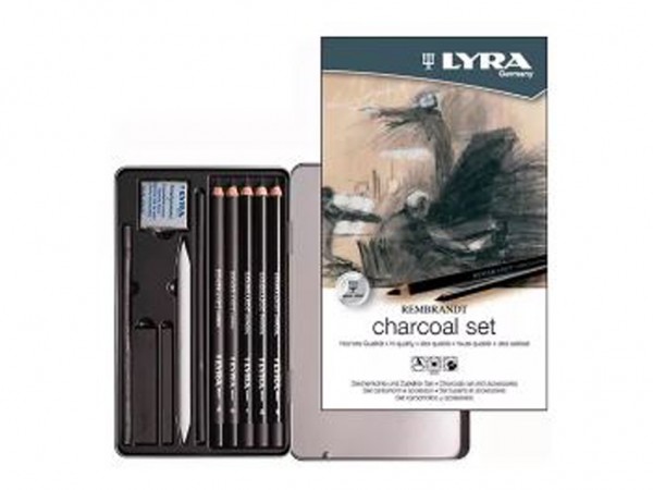 SET LYRA CHARCOAL x11 PIEZAS - GIOTTO / LYRA / DAS
