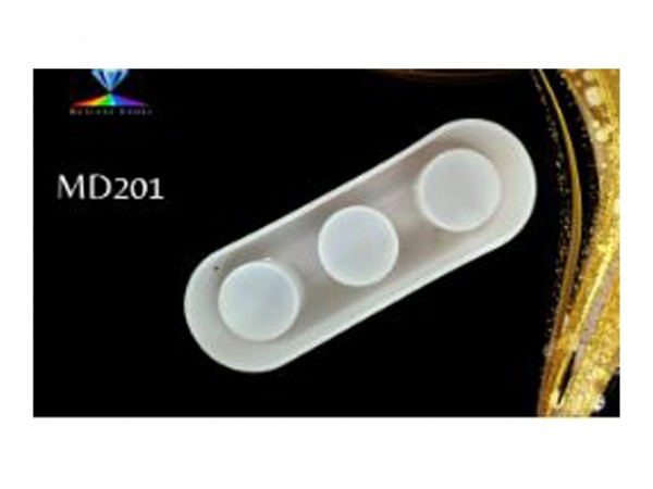 MOLDE PARA RESINA PORTA VELA x3 - RESINA DIAMONT
