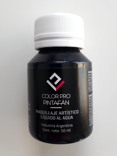 MAQUILLAJE LIQUIDO NEGRO 50ml - PINTAFAN CREATIVA