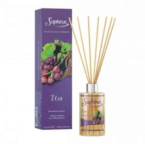 DIFUSORES AROMATICOS UVA 125ml - LIMPIEZA Y QUIMICOS CIDER