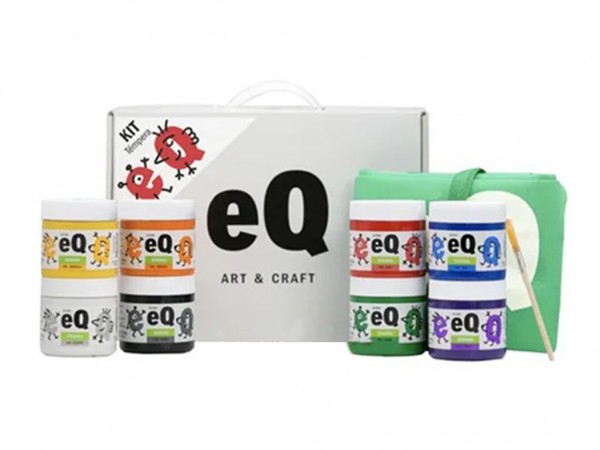 KIT REGALO EQ TEMPERAS KIDS - EQ ARTE