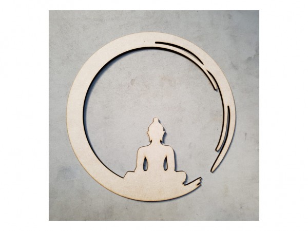 BUDA ZEN 10cm 3mm - IND DEL ARTE / CORTE LASER