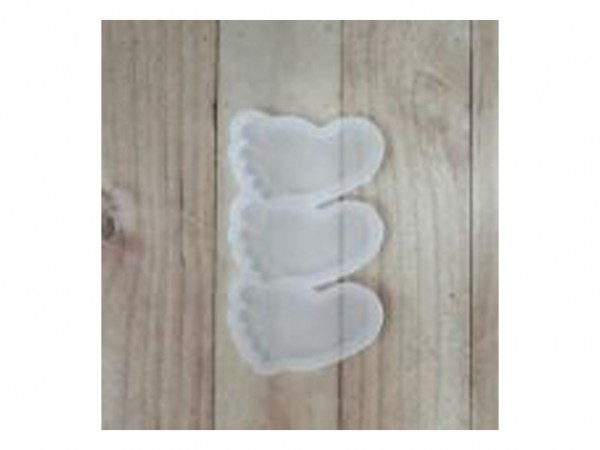 MOLDES PARA RESINA PIECITOS x3 - RESINA DIAMONT