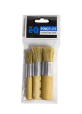 PINCELES TAPONADORES SET x3 CERDA EQ - EQ ARTE