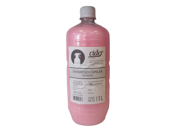 SHAMPOO CAPILAR ROSA x1lts - LIMPIEZA Y QUIMICOS CIDER