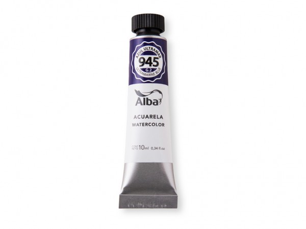 ACUARELA ALBA G2 AZUL ULTRAMAR 10ml - ALBA