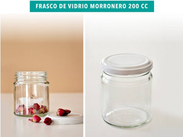 FRASCO VIDRIO MORRONERO 200cc H:80mm T63 - ENVASES VIDRIO