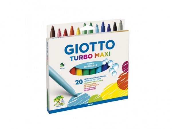 MARCADORES GIOTTO TURBO COLOR x20unid - GIOTTO / LYRA / DAS