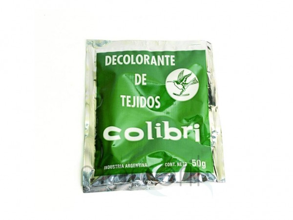 DECOLORANTE PARA TELA 50GR - ANILINAS COLIBRI