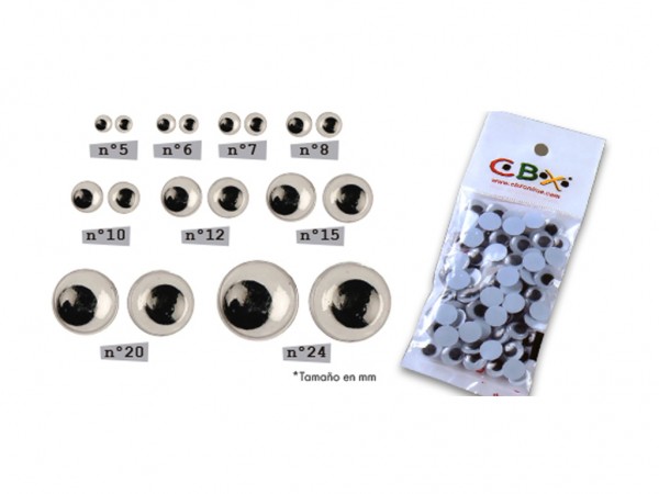 OJOS MOVILES N5 x100 unid - CBX