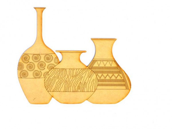 CACHARO x3 (15cm) - IND DEL ARTE / CORTE LASER
