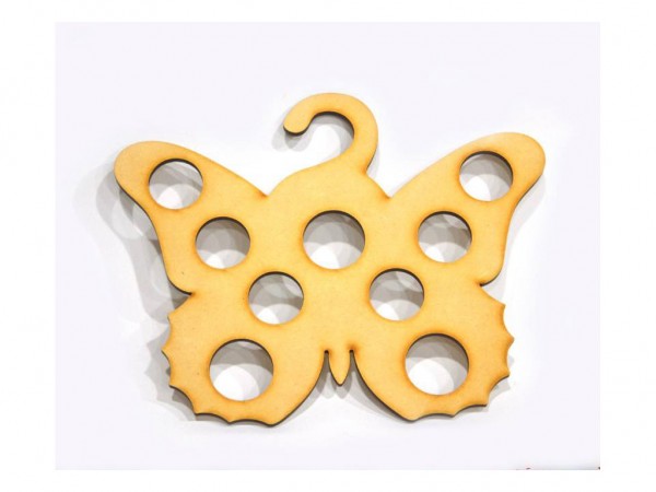 PERCHA MARIPOSA CH 22x28cm - IND DEL ARTE / CORTE LASER