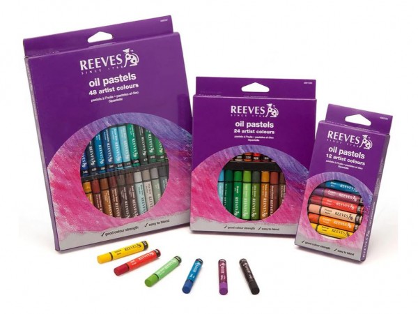 OLEOS PASTEL REEVES x24 LARGOS - REEVES