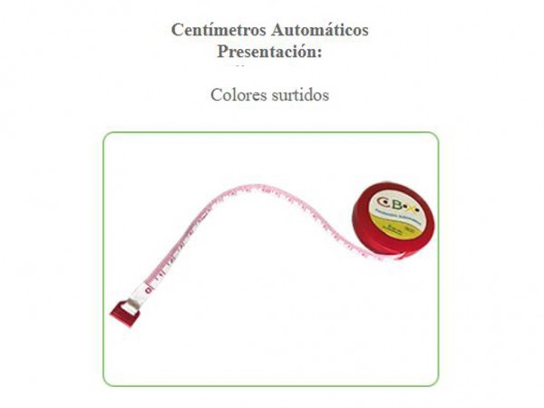 CENTIMETRO AUTOMATICO 150cm - CBX