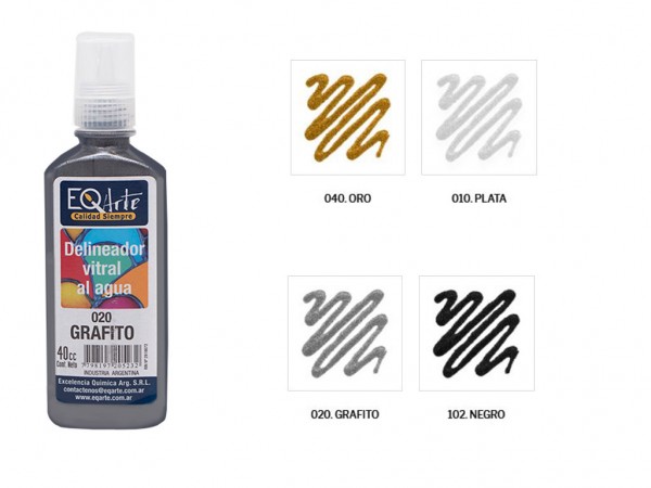 DELINEADOR V EQ GRAFITO 40cc - EQ ARTE