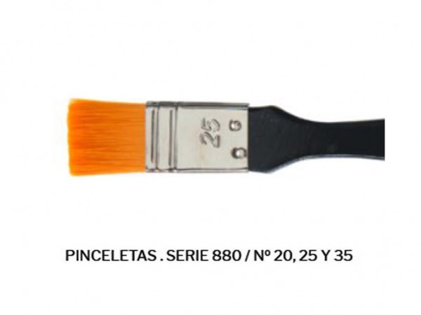 PINCELETA EQ S880 N35 PELO SINTETICO - EQ ARTE