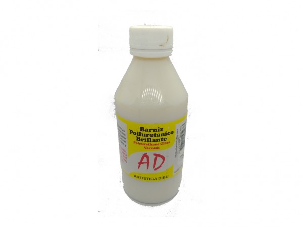 BARNIZ AD POLIURETANICO BRILLANTE 250ML - ARTISTICA DIBU - AD