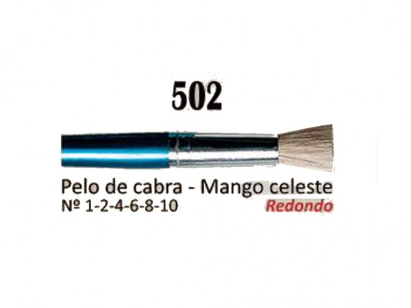 PINCEL TAPONADOR DIBU S502 N04 CABRA - ARTISTICA DIBU - AD