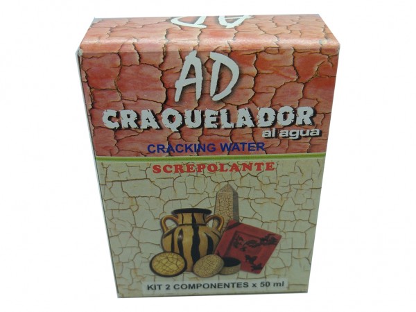 SET CRAQUELADO AD 2X50ML - ARTISTICA DIBU - AD