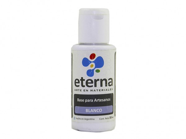 BASE ACRILICA ET P/ARTESANOS BCA 50ML - ETERNA