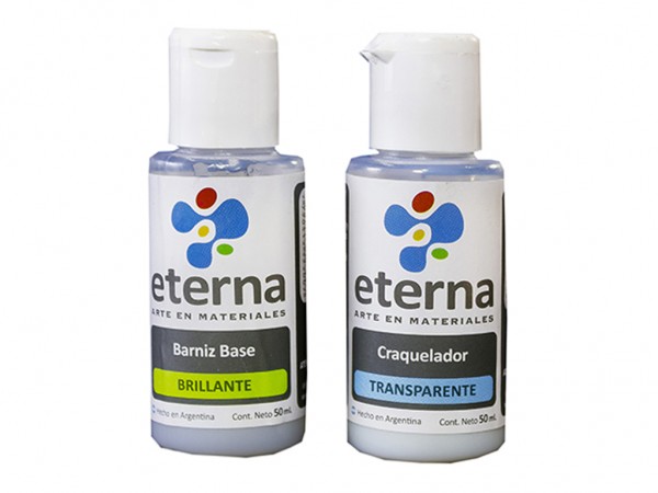 SET CRAQUELADO ETERNA 2X50ML - ETERNA