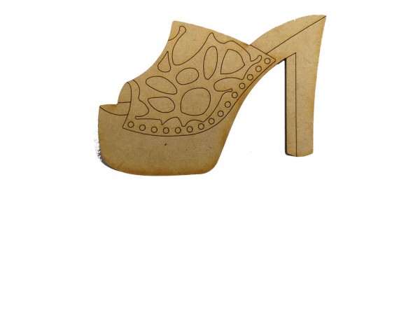 SOUVENIR ZAPATO ANIMAL PRINT - IND DEL ARTE / CORTE LASER