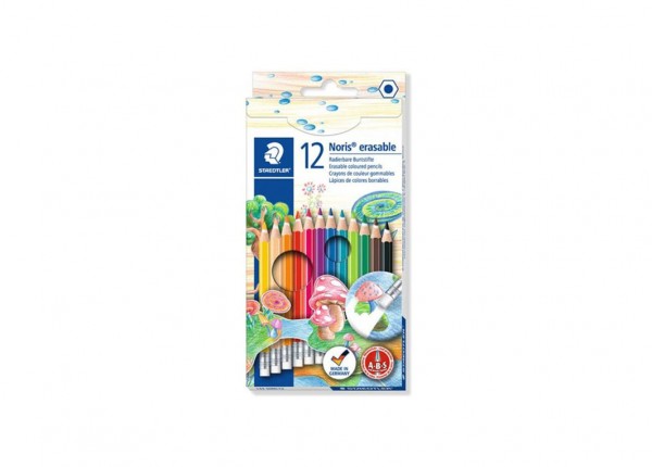 LAPICES COLOR BORRABLES x12 unid STAED - STAEDTLER