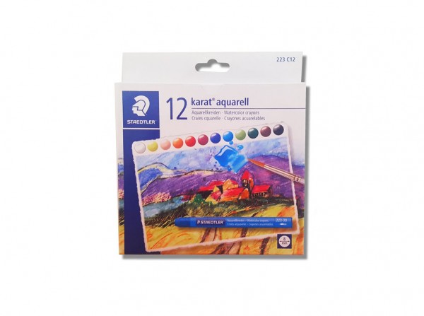 CRAYONES ST ACUARELABLES x12 unidades - STAEDTLER