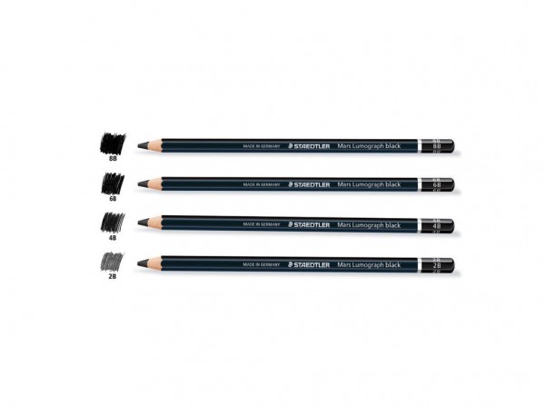 LAPIZ LUMOGRAPH 2B BLACK - STAEDTLER