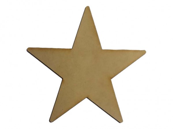 ESTRELLAS MDF 15cm 3mm - IND DEL ARTE / CORTE LASER