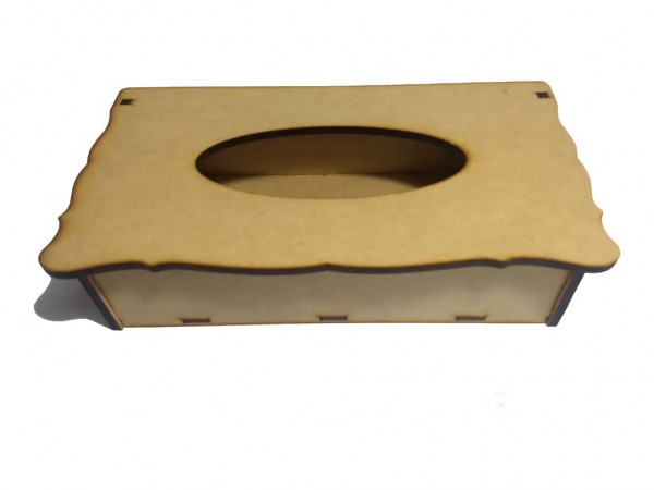 CAJAS PANUELOS RECTANGULAR 25x12x7 - IND DEL ARTE / CORTE LASER