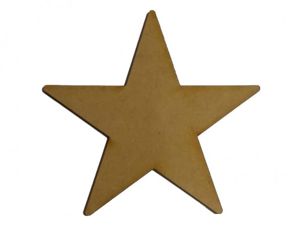 ESTRELLAS MDF 10CM 3mm - IND DEL ARTE / CORTE LASER