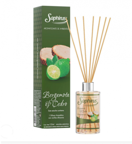 DIFUSORES AROMATICOS BERGAMOTA Y CEDRO - LIMPIEZA Y QUIMICOS CIDER