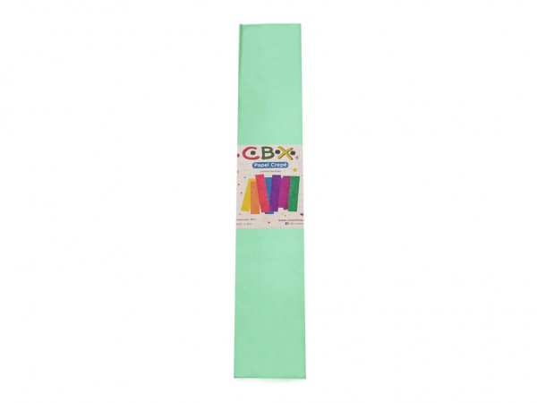 PAPEL CREPE COM VDE AGUA 2mx50cm - CBX