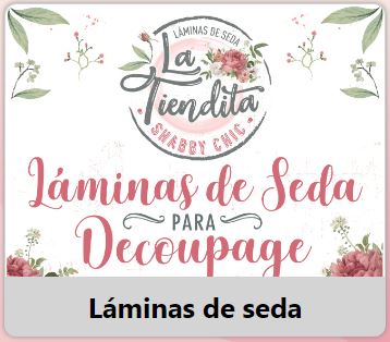 LAMINAS SEDA 50x70cm LA TIENDITA - LA TIENDITA SHABBY CHIC