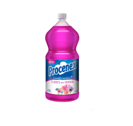 PROCENEX LIMPIADOR PISOS FLORES DE JARDIN 1800ml - LIMPIEZA Y QUIMICOS CIDER