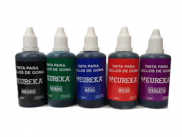 TINTA PARA SELLOS DE GOMA 250cc - EUREKA