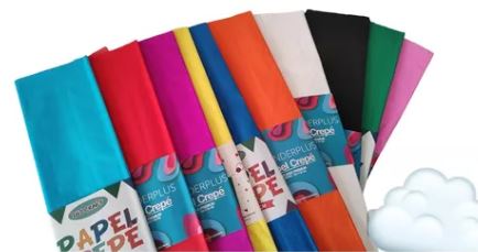 PAPEL CREPE IBI FUCSIA FLUO - IBICO