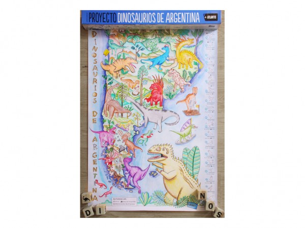 MAPAS DINOSAURIOS DE ARGENTINA - ATLANTIS