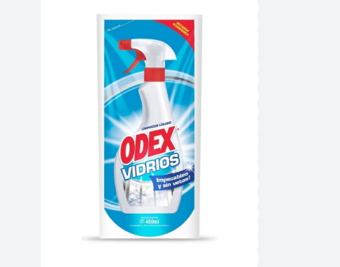 ODEX LIMPIA VIDRIOS DOY PACK 450cc - LIMPIEZA Y QUIMICOS CIDER