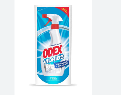 ODEX LIMPIA VIDRIO DOY PACK 450cc - LIMPIEZA Y QUIMICOS CIDER