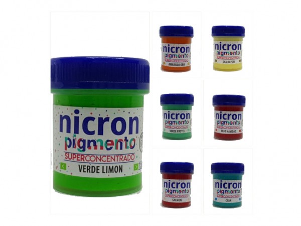 PIGMENTOS PARA PORCELANA NICRON 15g - NICRON