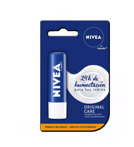 NIVEA PROTECTOR LABIAL ORIGINAL CARE 7.8g - LIMPIEZA Y QUIMICOS CIDER