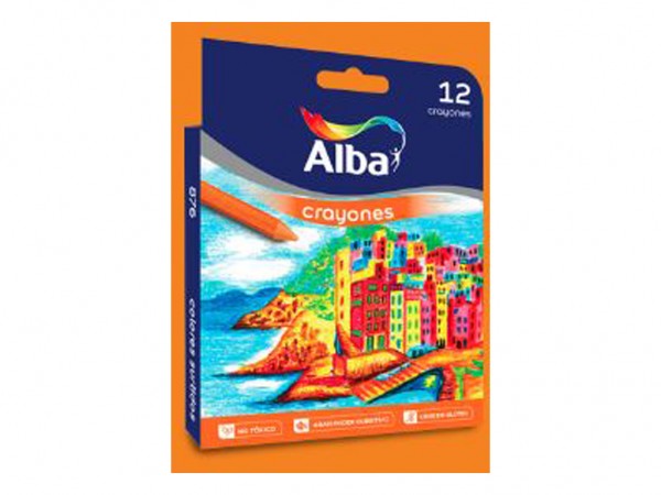 CRAYONES ALBA TRAD GR x12 - ALBA