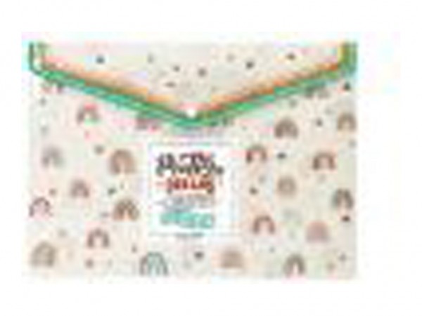 SOBRE PLASTICO C/BOTON A4 PRETTY DREAMS - IBICO