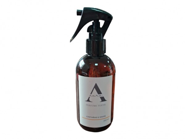 PERFUME TEXTIL AURA CASTAÑA E HIGOS 250ml - LIMPIEZA Y QUIMICOS CIDER