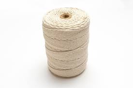 HILO ALGODON MACRAME CRUDO T4 40H 135mts - HILOS TL