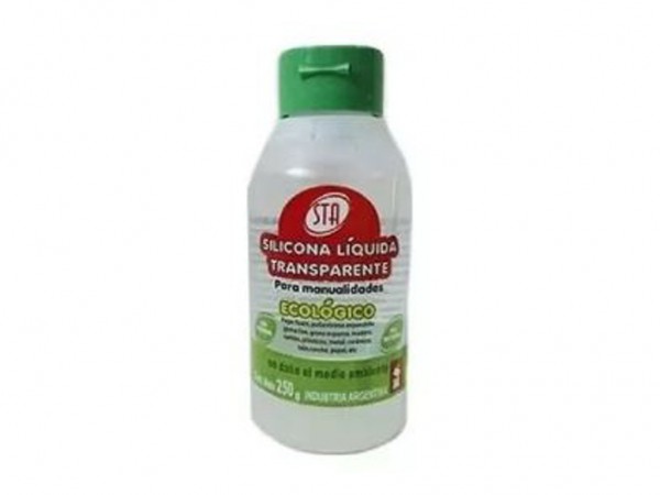 SILICONA LIQUIDA 250g STA - ADHESIVOS STA