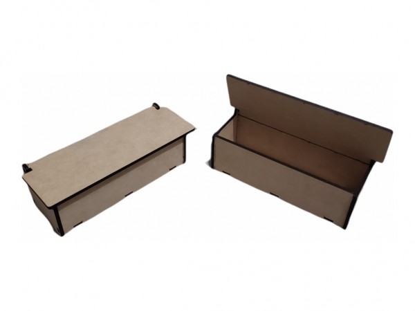 CAJAS RECTANGULAR (10x28x9) TPA REV LISA - IND DEL ARTE / CORTE LASER