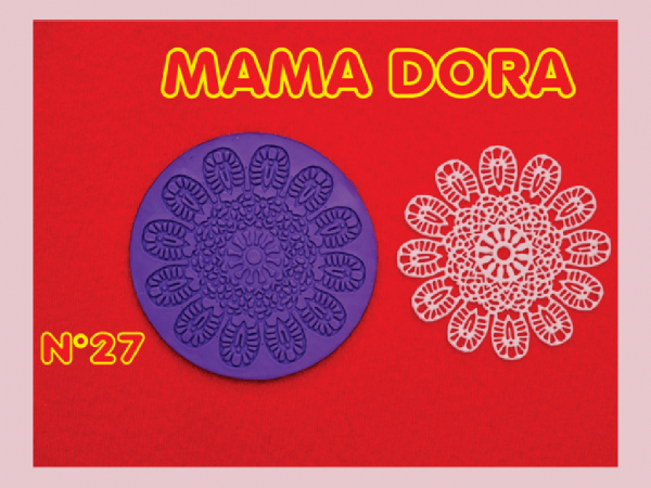 MAMA DORA MOLDES PUNTILLA N27 MANDALA - MAMA DORA